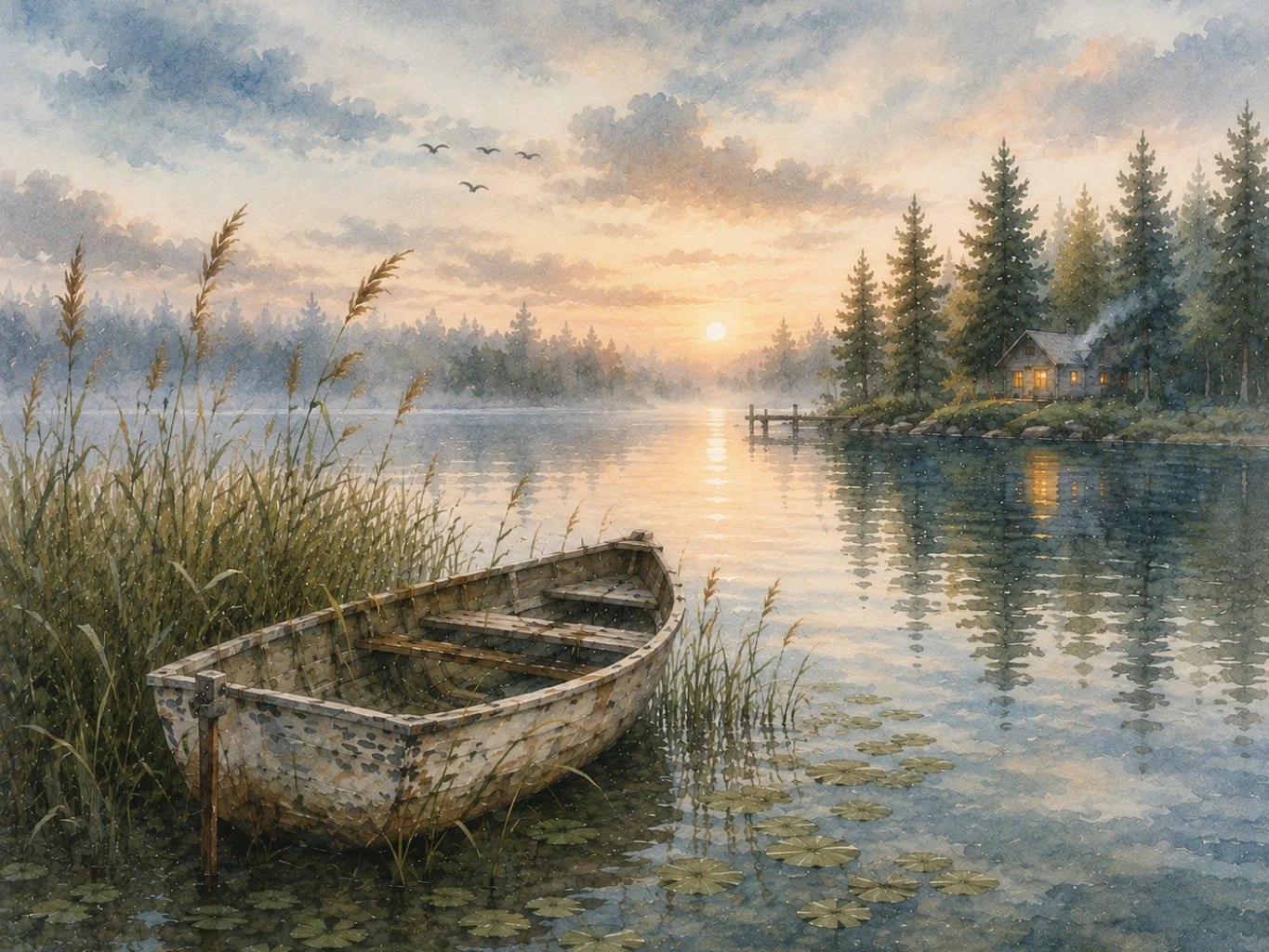Boat in Reeds