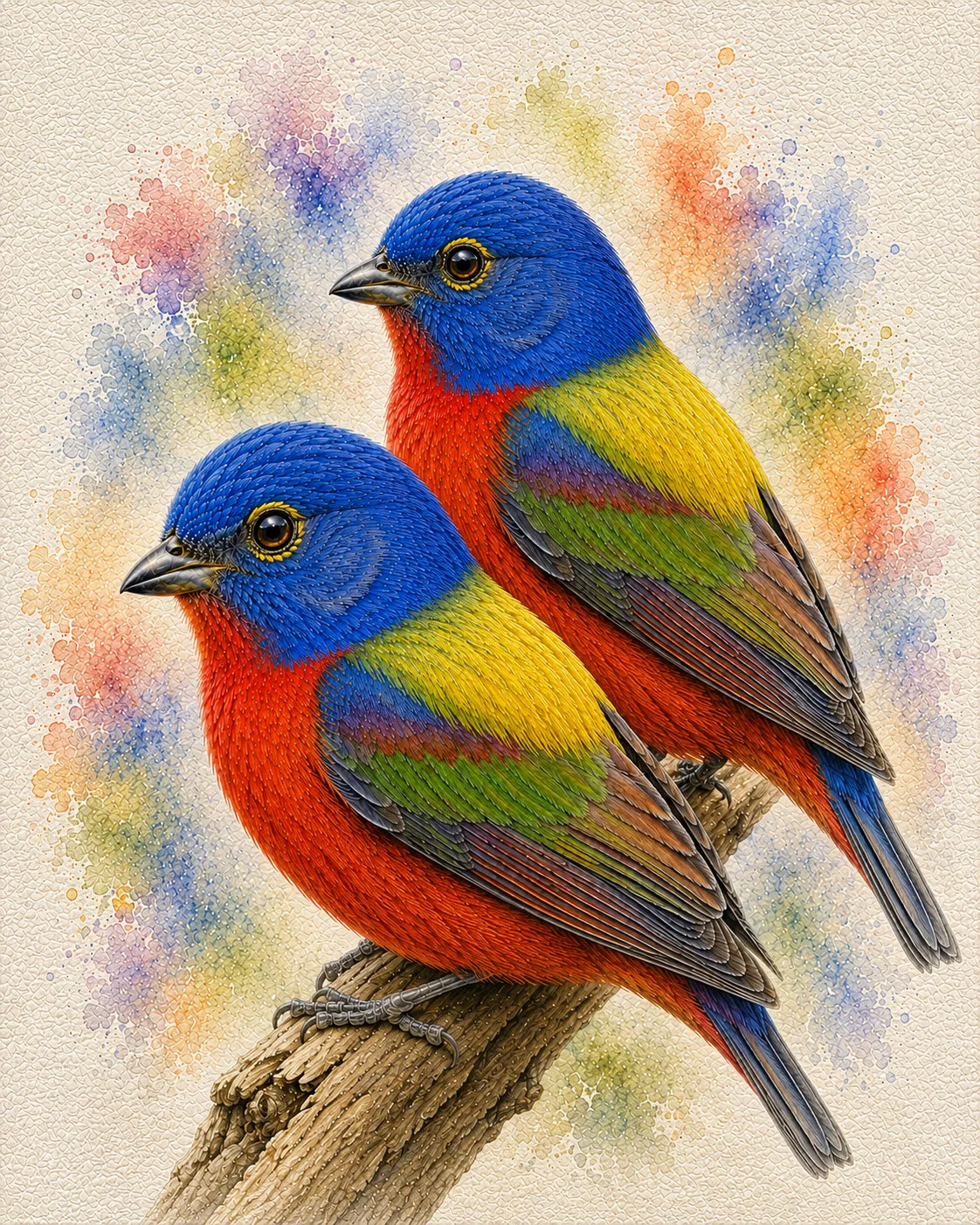Painted Buntings