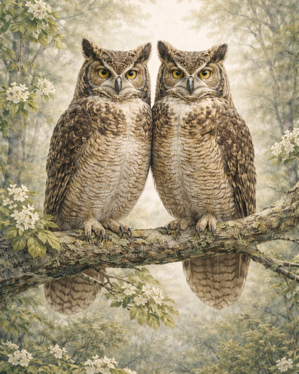 Twin Owls