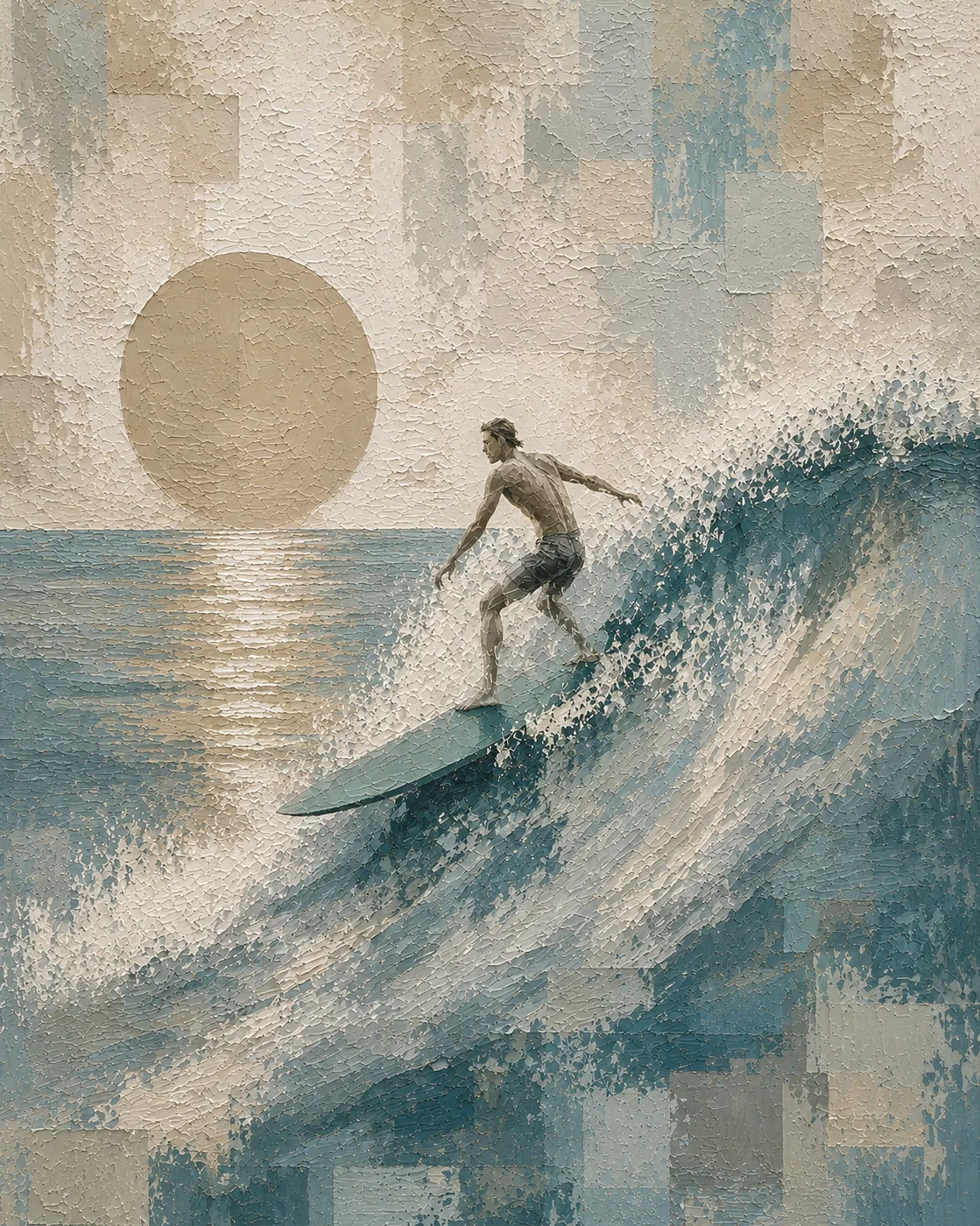 Textured Surfer